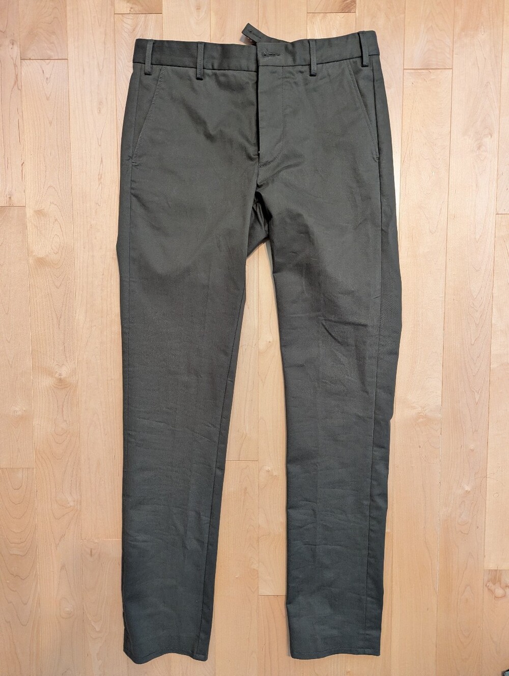 Men's Purdey London Chinos- Olive Green Made In Italy